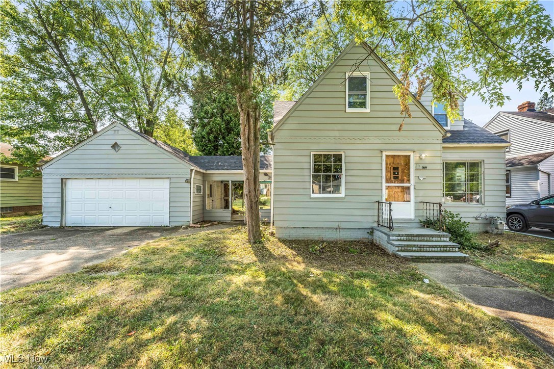 Great opportunity with this classic Cape Cod home in wonderful Parma - directly across the street from Big Creek Reservation! Situated on a quiet and well maintained street this 3 bedroom/1 full bathroom home covers 1,200+ sq ft - making it spacious and accommodating to all...Enjoy a massive fenced in backyard, 2 car detached garage, central AC, full unfinished basement, 2 first floor bedrooms + upstairs bedroom, large kitchen w/ ample counter space, and sun drenched living area. Excellent value and most importantly LOCATION. Schedule your showing today! **Sold AS IS**
