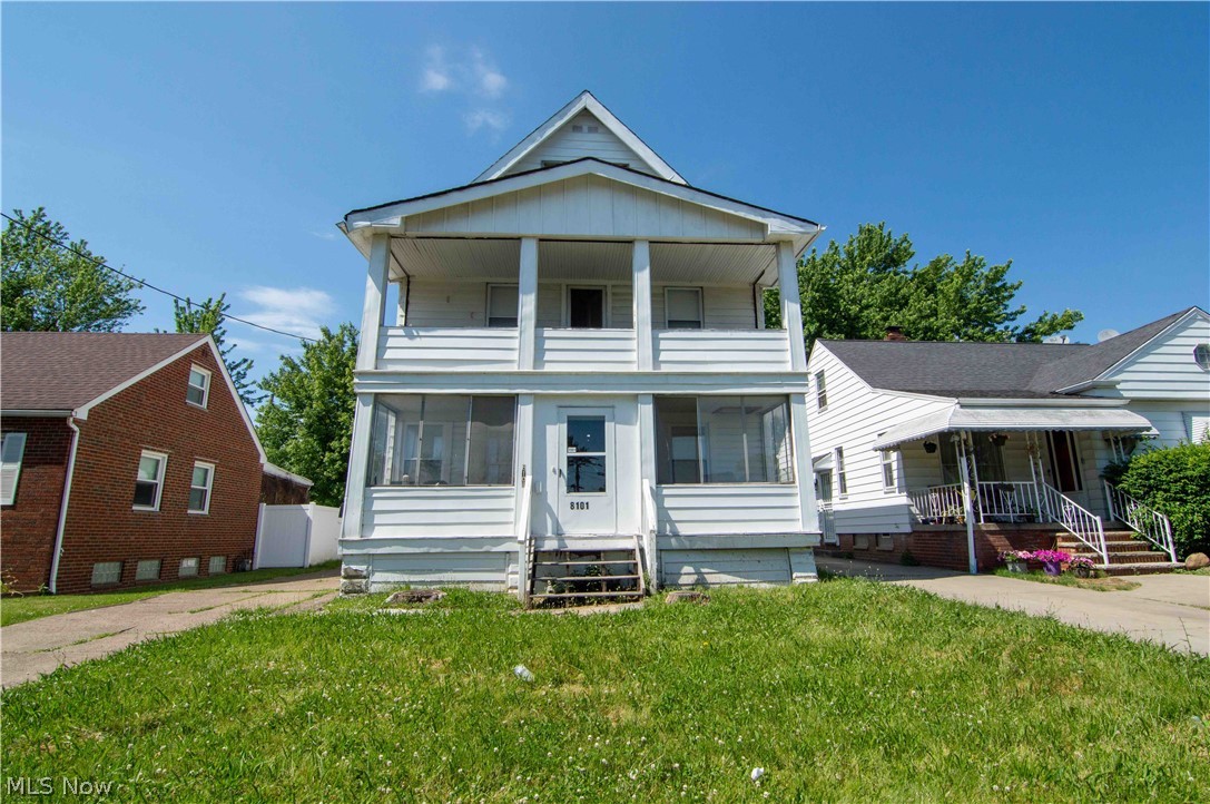 This is an Excellent investment opportunity at a great price! This 2 family home brings in great income, as this multi-family home is currently fully tenant occupied & all rents are current. Painted in lovely gray tones throughout. Contact me for more information on this great investment property!