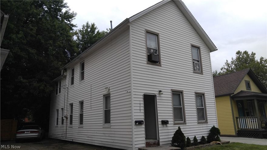 Gordon Square, Detroit Shoreway, Ohio City & Tremont Developers, Investors, & Contractors opportunity knocks. This house is currently configured as a legal duplex with the downstairs unit vacant and the upstairs unit being rented on a month to month lease. The clear move is to blow out the walls and turn the downstairs unit into an open concept living space with a luxury eat in kitchen and turn the upstairs unit into an area for all of the bedrooms including a large master suite. The comps are there. The numbers all make sense. Buy for $94.9k, Spend $100k on renovations and then sell it for $275k. You could also continue running as a rental duplex. The upstairs is currently paying $675/mo. The down is rent ready & in it's current condition would be worth about $700-$750. You could also ad some higher end finishes and push those rents up in the $950/mo range. Professional property management available.