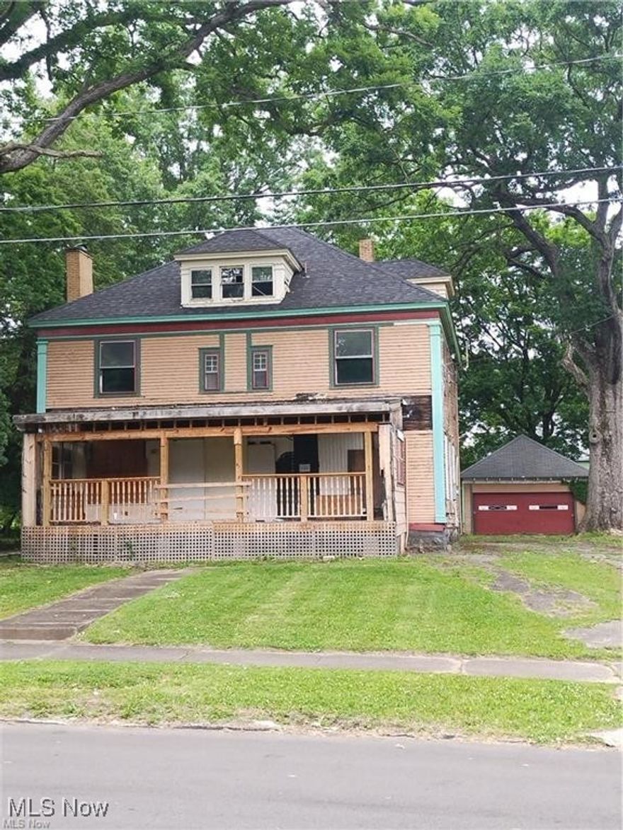 North side multi family unit- divided into 4 units. First floor unit has LR, den/ bedroom, kitchen and full bath with access to basement. Rear unit on first floor has kitchen, bedroom and full bath. Second floor unit has 2 bedrooms, LR, kitchenette and bath while 3rd floor is efficiency style unit with bath. Property has been posted for Lead Base Paint and will require remediation . Can be single family home as well. Investor,fixer flipper, rehab special.