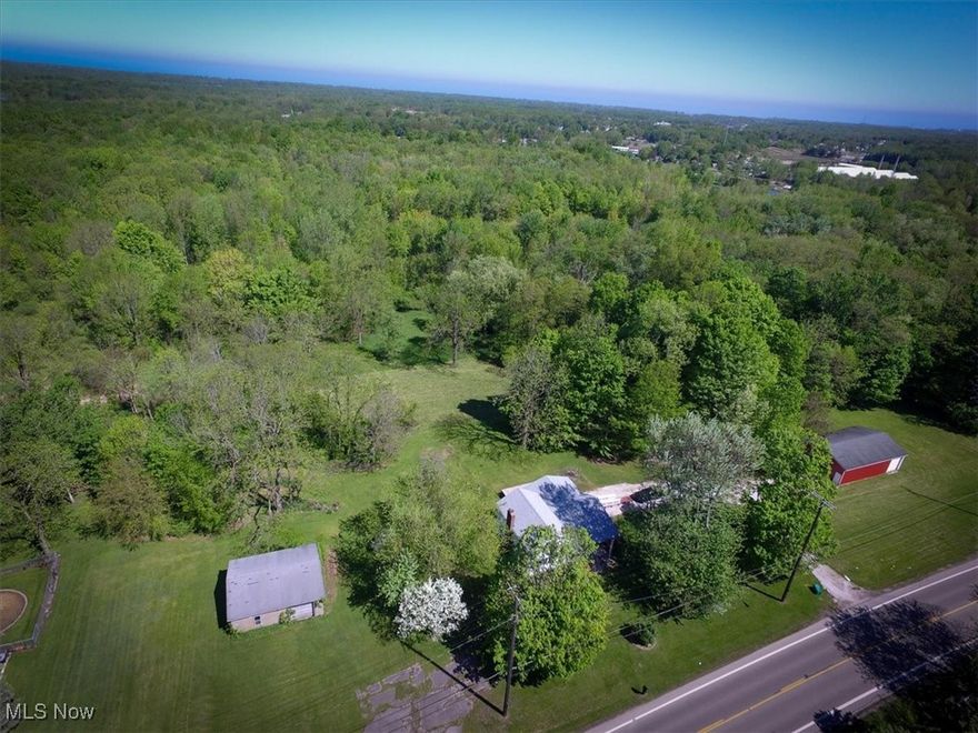 80 acres of beautiful wood land. Located in Saybrook Twp. Gas, water, electric is available. An added feature to this property is a 3-bedroom home in great condition & 2- de-attached garages. Endless potential!