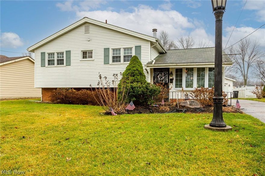 This cozy split level near LCCC has only ever had one owner until now. This great property only needs your finishing touches. The covered patios off the back of the house and the side of the 2.5 car garage provide a great place to lounge while the kids play in the backyard. The neighborhood is very walk/run/bike friendly. Book your showing today.