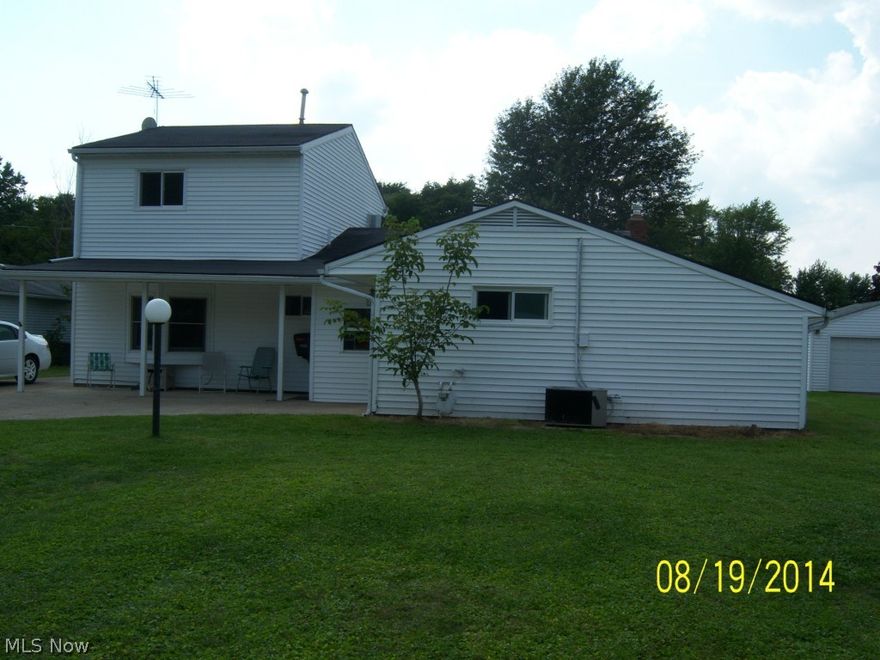 Seller extremely motivated for sale.  Looking at ALL offers.  Welcome home to this one of a kind home.  Freshly painted.  Updated kitchen with corian counters, new cabinets and ceramic flooring.  All appliances included! All appliances less than 2 years old.  Large living room with sealed wood-burning fireplace will keep you warm in the cold winter months.  Updated bathrooms need a few finishing touches.  Master bedroom with large walk-in closet and built in vanity.  This home features an office and a bonus room/craft room.  Utility area/mud room located off the single car attached garage.  Additional 2 car extra-deep detached garage with new roof and new insulated garage door.  New roof, new front entry and rear entry doors.  Updated electrical, newer furnace, hot water tank, air conditioner, new plumbing in utility room, kitchen and both bathrooms.  Great location and within walking distance to elementary and high school.  Close to parks, playground and fishing.  Motivated seller wil