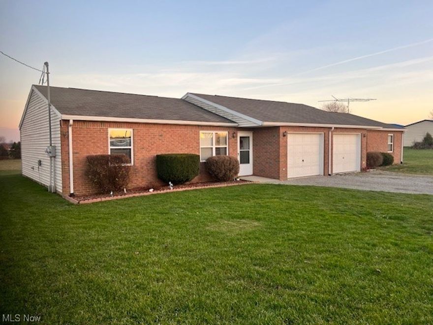 Very nice Crestview duplex on 2.46 acres! In this custom-built duplex, each unit features an open living room and dining room that leads to the kitchen.  Off the dining room are sliding doors to the concrete patio, outdoor storage closet and beautiful views!  There are 2 bedrooms, 1 full and one-half bathroom with laundry.  Each unit has a separate garage and parking spaces.  Great opportunity for an owner-occupant or investor!