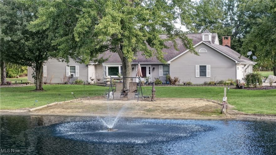 REAL ESTATE AUCTION - THURSDAY OCTOBER 2nd @ 6PM. Experience the perfect blend of country tranquility and modern comfort in this custom-built ranch home. This home offers over 3,600 sqft of living space w/4 Beds, 2.5 Baths, 2 car detached garage, and stocked pond w/beach area on 4+ country acres in Columbia school district. This home provides ample space for family and entertaining as it has a nice open floor plan, with nice large kitchen and a large living room with brick fireplace.  Additional highlights include a detached pole building, making this property ideal for hobbies, storage, or horse or livestock needs. Take advantage of this fantastic opportunity to purchase a beautiful property at your price! Bidding to be live and onsite w/online bidding available. Terms: $15,500 down day of sale with the balance due in full at closing. Buyers Premium of 10% added to the high bid to determine the total purchase price. Any desired inspections must be completed prior to commencement of the bidding. All information contained herein was derived from sources believed to be correct. Information is believed to be accurate but not guaranteed.