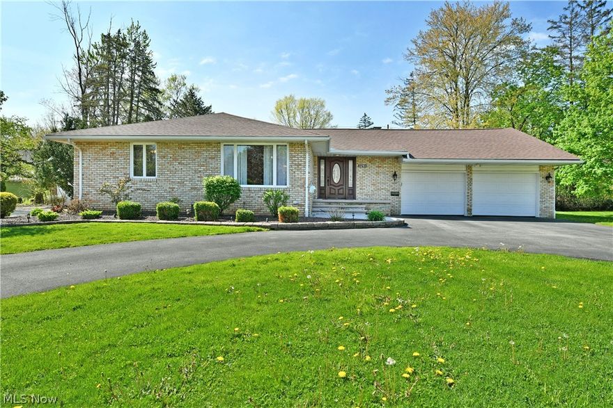 Affordable luxury awaits in the highly sought-after Trumbull County Golf Club community. This one won't last!  This beautifully maintained three-bedroom, three-bath home delivers exceptional value while offering the upgrades today’s buyers crave.
Step inside to find stylish updates throughout, including three fully renovated bathrooms—highlighted by a private primary en suite. 

The expansive finished basement spans nearly the entire footprint of the home, creating the ultimate entertainment space complete with a pool table, TVs, workout area, and a full bath (with additional furnishings negotiable).

Enjoy year-round comfort in the enclosed patio, featuring ceramic tile flooring, a wall heater, and a newer hot tub that remains with the property—perfect for unwinding after a long day. Fresh paint, updated fixtures, and thoughtfully curated details enhance every room. Outside, the manicured landscaping offers multiple patios, a cozy fire pit area, and a storage shed—ideal for both entertaining and everyday living.

This home truly has it all—style, space, and value—in a premier location. 

Schedule your showing today and experience everything it has to offer firsthand.