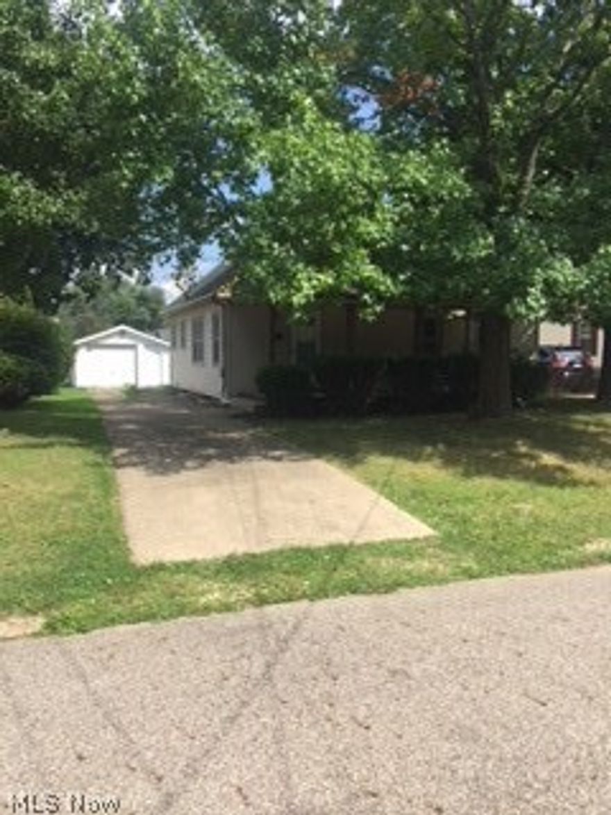 Ellet area, 2 Bed, 1 Bath Cape Cod.  Very nice property.  Perfect for a first time home buyer, or just someone ready to down size.  Very few steps to gain entry into front/back doors.  Huge first floor master bedroom with tons of storage/closet space.  Large kitchen with plenty of cabinets for storage.  Main floor washer and dryer hook ups for your convenience.  Spacious second floor bedroom.  New furnace and air.  New gas Water Tank.  New Paint.  New Plush carpet.  New Flooring.  New Electric panel, outlets, switches, lights/fans.  New entry doors and interior doors/hardware.  New neutral paint throughout.  One car garage with new opener and new underground electric.  New wiring throughout garage.