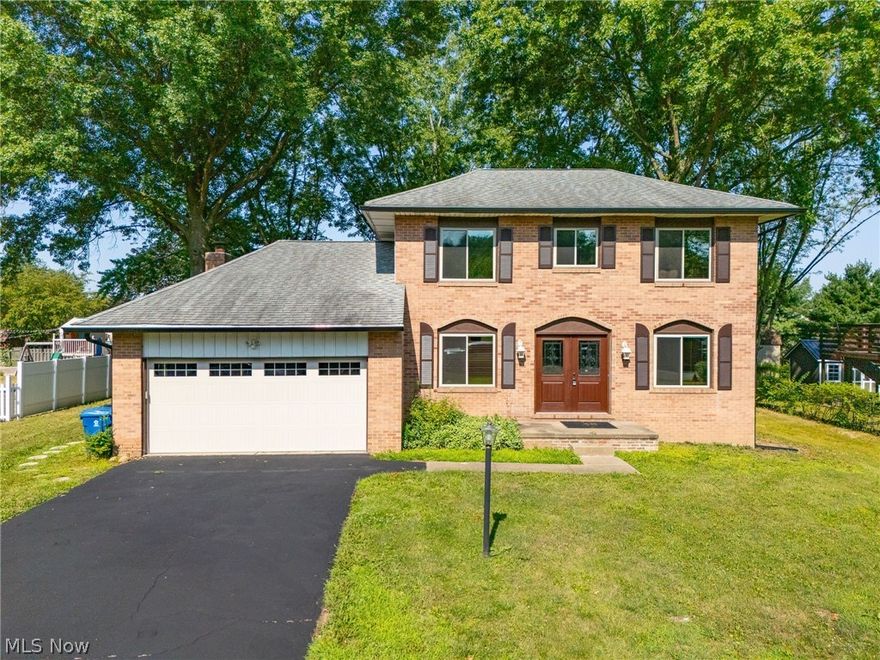 Gorgeous four-bedroom residence located in Jackson Township, just moments from shopping amenities. The
main floor features a convenient half bath, alongside two full baths upstairs, with the added convenience of main floor
laundry. The property includes a two-car garage with a brand new garage door 2024 and boasts recent upgrades in 2021,
including a new gas water heater,LED lighting, quartz countertops, an under mount sink, and a new faucet. The kitchen
showcases porcelain tile backsplash, under-cabinet LED lighting, and porcelain tile flooring extending throughout the
kitchen, hall, entry, laundry, and all bathrooms. Newly installed carpeting (2021) graces the remaining living spaces.
Further enhancements in 2021 include new 6-inch commercial gutters, downspouts with micro-mesh leaf guards, and
fiberglass front double entry doors. A new concrete patio off the rear slider door provides outdoor relaxation space.
Electrical upgrades ensure compliance with current standards, while all toilets have been replaced. Additionally, in 2022,
all windows were upgraded to new triple-pane vinyl replacements. Brand new garage door just installed, finished
basement with new carpet May 2024. Schedule a showing today!