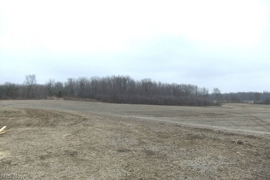 Across the street from Rolling Acres Golf Course.  Old driving range  which the front is currently farmed and could be divided into three lots.  Farmed in front and woods in the back!  Great hunting area!  Public water at the road. Build a family compound or family farm.