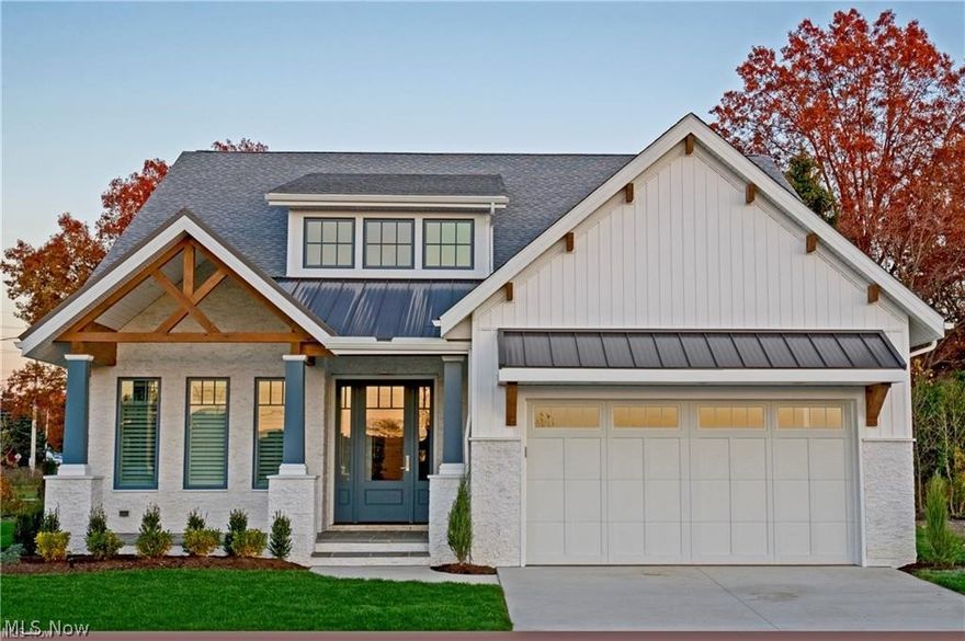 One of the most sophisticated design homes currently available.This former model home is truly trophy property which  offers a classic Modern architecture that makes an unparalleled statement of vision & design. The property is located in the prestigious Bridgeport Development and was constructed by Kingdom Home Builders. The house is flawlessly designed & crafted with 10 ft  ceilings, and a wall of l floor-to-ceiling windows/ doors seamlessly integrate interior & exterior spaces for the ultimate indoor outdoor entertaining .  A Stunning custom wood ceiling graces the foyer. Spacious living room w/fireplace & custom wet  bar. Custom woodworking adorn the living room fireplace and hallway that leads to the custom owners suite. The home boasts  3 bedrooms and 2 full bathrooms along with a custom built utility room, laundry area and entertaining spaces.  The open concept living room/ dining room space feature a chef's kitchen w/island & high end appliances and fixtures. The private patio