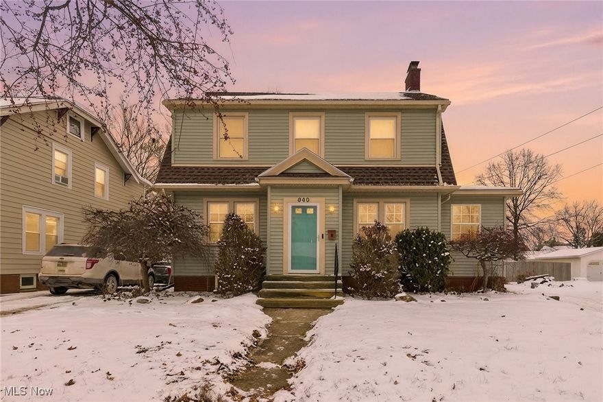 Welcome Home! Step inside this charming 3-bedroom, 2-bath, 2-story home and discover a space designed for both comfort and convenience. Hardwood floors flow throughout, creating a warm and inviting atmosphere the moment you walk in. Perfect for Modern Living. A dedicated home office provides the ideal spot for remote work or study, while the spacious walk-up attic offers endless possibilities-ready to be finished into a bonus room, studio, or extra storage. Enjoy the convenience of a 2-car detached garage and the privacy of a fully fenced-in yard. Step out onto the deck, perfect for entertaining friends, hosting family gatherings, or simply relaxing with a cup of coffee. This home combines timeless character with modern functionality, making it the perfect place to create lasting memories. For your piece of mind this home has several updates within the last 10 years including a radon mitigation system, roof, waterproof basement, water heater and an updated kitchen! Don't miss your chance to own this charming home! Schedule a showing today!!