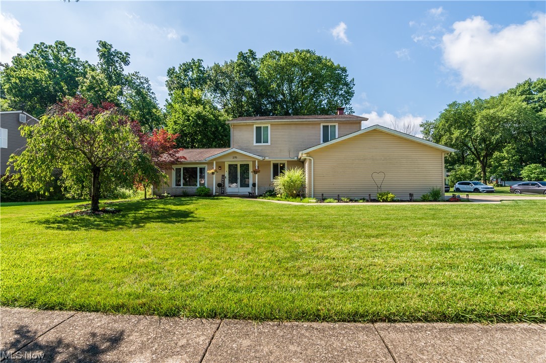 Welcome to 270 Chatham Dr. just minutes away from Aurora Farms. This charming home boasts a newly renovated kitchen complete with stunning quartz countertops, soft-close cabinets, and Samsung appliances, making cooking a delight. The open layout connects the kitchen with the living and dining spaces, creating a welcoming ambiance for gatherings and relaxation. The spacious backyard, with its brand new gazebo provides an outdoor oasis for enjoying sunny days and relaxing nights. Upstairs, three bedrooms offer comfortable space to wind down. Schedule your private showing today !