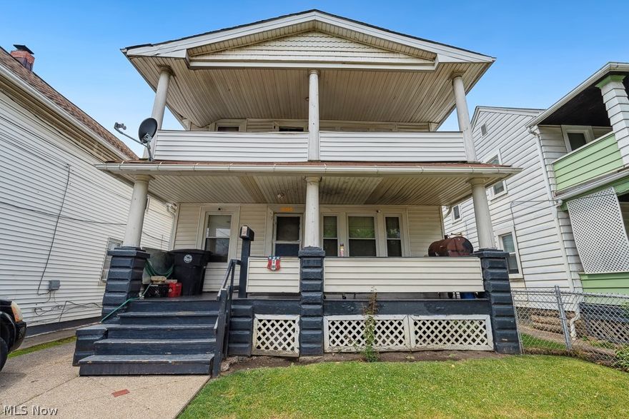 Unlock a lucrative investment opportunity with this prime 4-unit property on Cleveland’s sought-after west side! This well-maintained building boasts two currently occupied Section 8 units, with one leasing for $650/month through February 2025, the second unit rented for $775 on an annual lease expiring 7/31/2025 and another at $800/month on a month-to-month basis. The remaining unit is in the leasing process and is being marketed for $950/month, with potential for $1,000/month following minor cosmetic updates. The property features four 2-bedroom, 1-bathroom units and offers a potential strong return with a nearly 14% cap rate and over 20% cash-on-cash return. Tenants cover their own electricity and gas, while the owner is responsible for water and sewer, making this an attractive, high-yield investment with minimal management demands.