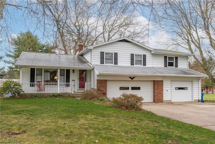 Welcome to this well maintained and cared for 4/5 bedroom Split level on a large lot. This home offers a unique layout and opportunity with various distinct living spaces. The main level features a spacious living room, dining area and kitchen providing an open and inviting atmosphere.  The upper levels are the bedrooms, providing privacy and comfort to all. Each bedroom is thoughtfully designed and offers ample space for relaxation.   The enclosed porch is a valuable addition to this home, providing versatile and enjoyable space that can be utilities in various ways. The large lot provides plenty of outdoor space for various activities, such as gardening, large outdoor family gatherings or simply enjoying the natural surroundings.  This home allows for separation of living spaces while maintaining a sense of openness and connection.  Use the one side of the home as a home office or homeschooling.  The upstairs bedroom can be easily converted back to 2 separate bedrooms (both have closets and windows) Schedule your private showing today.