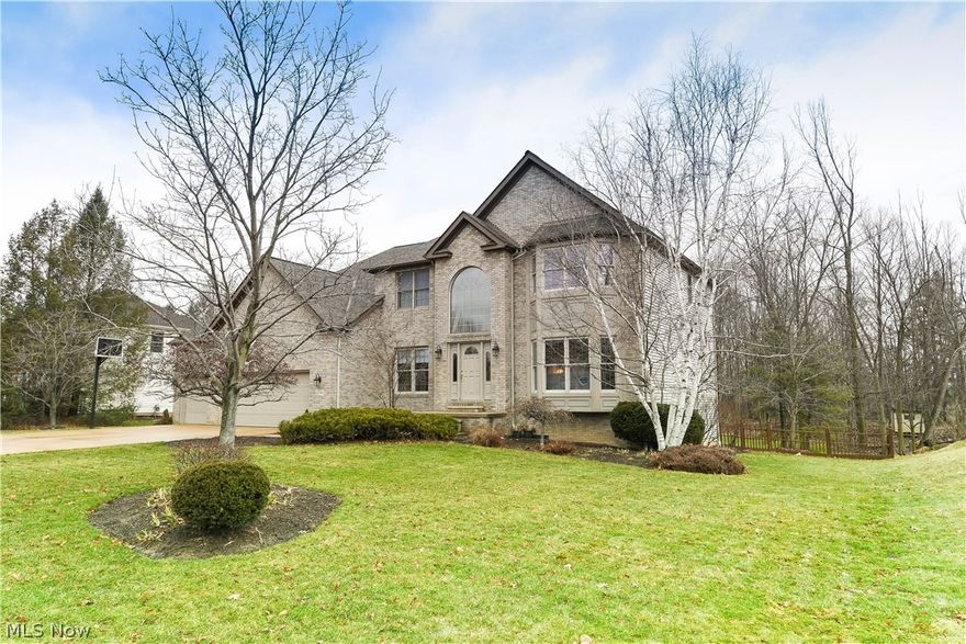 Looking for a fabulous, quality built home with the floor plan you desire? This is it!  Offering over 4,400 sq ft of living space, this 5 Bedroom 3 Bath Home is updated and meticulous. Located in a beautiful development, you will appreciate the privacy of the 3/4 acre fenced lot which overlooks a wooded green space. The spacious light-filled foyer will welcome your guests. Settle in the living room or formal dining room. The kitchen has been updated with stainless steel appliances and granite countertops and is open to family room with gas fireplace. First floor also offers a study which can be a 6th Bedroom and a first-floor full bathroom. The laundry room has a door that leads to the deck. Upstairs you will find an expansive master suite with new carpet and updated bath, separate shower and soaking tub. Additional 4 bedrooms upstairs are oversized and all four have walk-in closets. A full bath in the hallway reveals 2 sinks and skylight. The lower level has an exercise room and recre