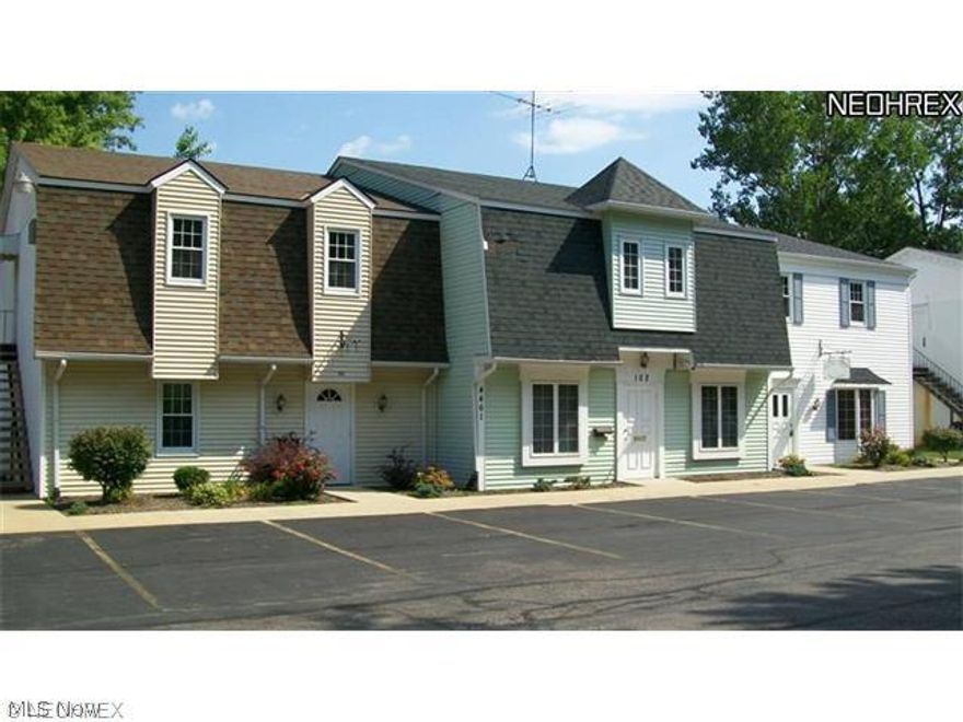 9 condo parcels consisting of 3 x 1000 SF offices downstairs and 6 x 1 BR apts upstairs. Owner pays electric bill for common area and water and sewer for upstairs apartments. Each office pays all their own utilities and each apartment upstairs pays their own electric. Most of the apartments upstairs have been remodeled with counter top ranges, refrigerators, and some with micro-waves, carpeting, and ceramic tile. Most offices downstairs have central air, forced air electric heating. Rubish and snow plowing expenses are shared with 2 other buildings (40%). Lawn mowing expense is 1/3 of total bill.