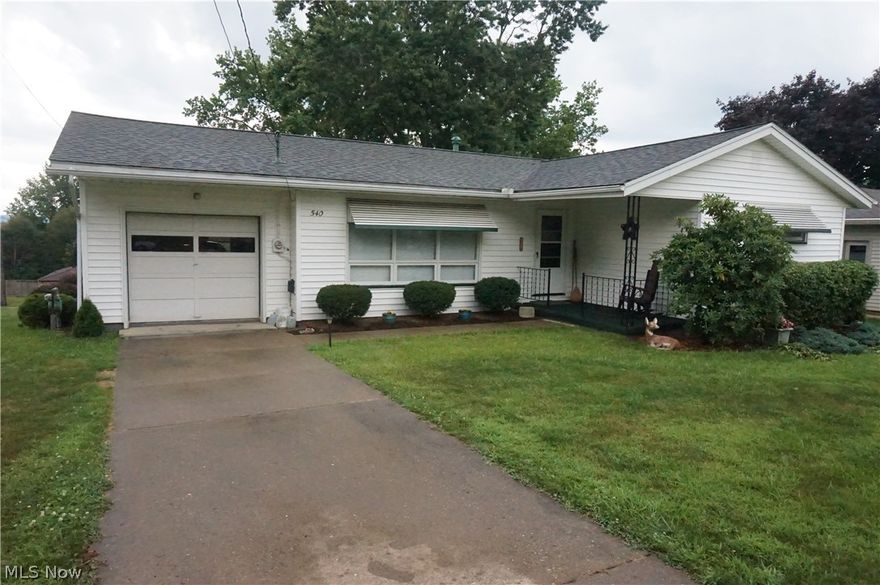 Nice ranch home on a quiet street in Shreve.  The main floor consists of 3 bedrooms, 1 full bath, living room, eat-in kitchen, and an attached garage.  The finished walk-out basement features a family room with gas fireplace, possible 4th bedroom, 1 full bath, laundry, and storage room.  The outside has large deck, and two storage sheds for your mower and tools.  This house is very well maintained and has a lot to offer.