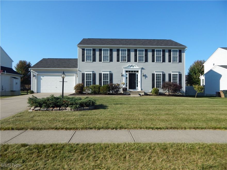 Welcome to 4483 Ridgestone Way, a stunning colonial that excludes sophistication and comfort in one of Medina's most desirable communities. Offering over 2,500 square feet of elegant living space, this residence has been thoughtfully enhanced with a fully finished lower level and an additional full bathroom, creating the ultimate retreat for both relaxation and entertaining. Step inside to an inviting open floor plan, where natural light pours through expansive windows, highlighting the home's refined finishes. The gourmet kitchen is a chef's delight, boosting granite countertops, new stainless steel appliances, and an oversized island that flows seamlessly into the dining and living areas. Upstairs, the primary suite is a true sanctuary featuring a spacious layout, walk-in closet, and spa-inspired bath. Three additional bedrooms and a full bathroom provide comfort and versatility for family or guests. The finished basement is a showstopper - offering a sophisticated extension of living space, ideal for a home theater, fitness studio, or stylish lounge. With the newly added full bath, it's perfectly suited for overnight guests or extended stays. The property is complemented by a two car attached garage and is ideally situated just minutes from the charm of Medina square, fine dining, shopping, and top-rated schools. This is more than a home - it's a lifestyle. Schedule a private tour today and discover why 4483 Ridgestone Way is one of Cobblestone Park's premier offerings.