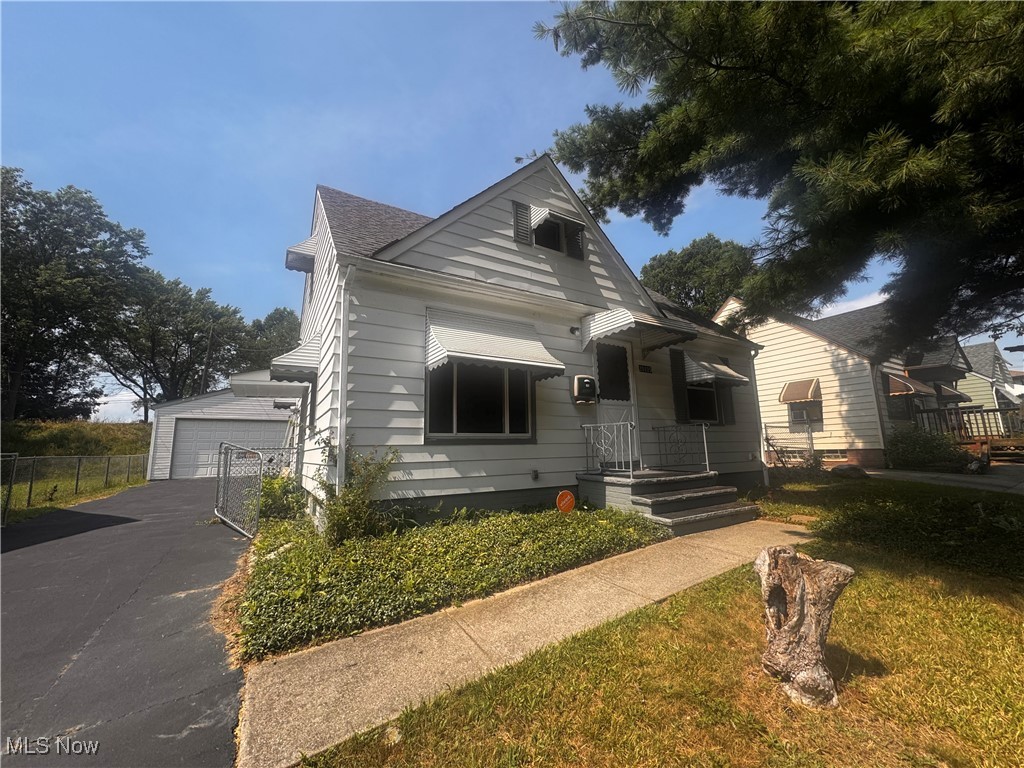 A fantastic opportunity awaits at 20105 Maple Heights Blvd, a 1948-built Cape Cod/Bungalow ideal for investors seeking consistent rental income or an owner-occupant ready to make it their own. This 3-bedroom, 1-bathroom home spans approximately 1,092 sq ft on a generous 0.25-acre lot and features a partially finished basement and a 2-car detached garage. Formerly tenant-occupied on a month-to-month basis at $1,850/month with a history of consistent payments, this property offers plenty of cash flow potential. Its location within the desirable Maple Heights City School District and proximity to local amenities and public transportation make it a valuable asset in a competitive market where median home prices are rising