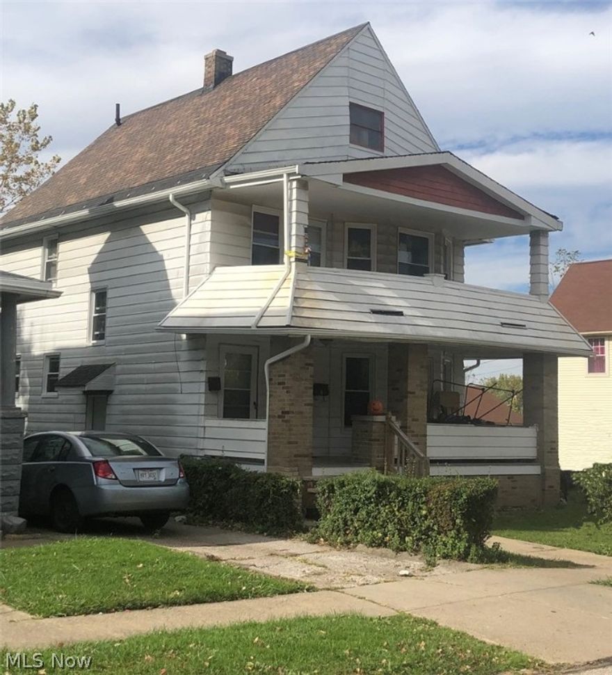 This is an outstanding turnkey opportunity.  It is fully occupied with Section 8 tenants.  The bottom unit pays $750 and the upper pays $600.  There are newer windows and doors.  The home is near the new development at Britt Circle.  The home is approximately .2 miles from a variety of amenities such as the St. Luke’s Manor Senior Community, the Intergenerational School, the Harvey Rice wrap around school, the VA Hospital, St. Luke’s Medical Center and the Cleveland Public Library.  It is conveniently located near the Shaker Rapid.  Case Western Reserve University and University Circle is approximately 1.5 miles away.  Cleveland Clinic is approximately 2.5 miles from this location.