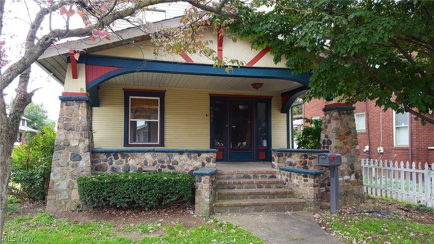 Real Estate Auction June 28 @ 6:00 pm. Open House Dates: June 21 (5:00-6:30) & June 25 (12-2). Great Value! Investors take notice! Affordable Family Home! So much charm and character in this spacious 3 bedroom 2 story home. Beautiful original woodwork on the first floor, including pocket doors between the large living room and dining room.  Lovely covered front porch and conveniently located. Why rent when you can own, updated and ready to move in.