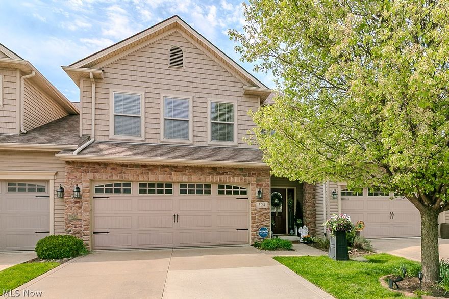 Immaculate condo in the highly sought-after Shoreland Crossing community! This beautifully maintained home features 2 bedrooms plus a spacious loft, perfect for a potential third bedroom, home office, or flex space. Offering 2.5 baths, first-floor laundry, and soaring ceilings that create an open, airy feel throughout.
Sliding glass doors lead to a private patio, ideal for relaxing or entertaining, while the attached two-car garage adds convenience and storage. First floor primary bedroom with full bathroom.  Please see supplements for a complete list of updates.  A perfect blend of comfort, style, and low-maintenance living in a desirable location, this one is truly move-in ready!