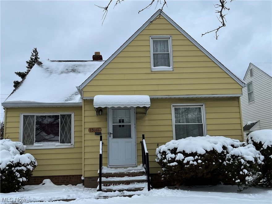 This comfortable 3-bedroom Cape Cod is newly painted inside and has nice hardwood floors.  The kitchen has a brand new floor.  There are two bedrooms on the main floor.  Upstairs you'll find a nice-sized dormer/bedroom.  There is also a bonus room that could be an office, huge walk-in closet or nursery.  It's easy to access the attic with ample storage space.  The partially finished basement features a large Recreation Room.  This would be a great Starter Home or for an investor looking to rent or sell.