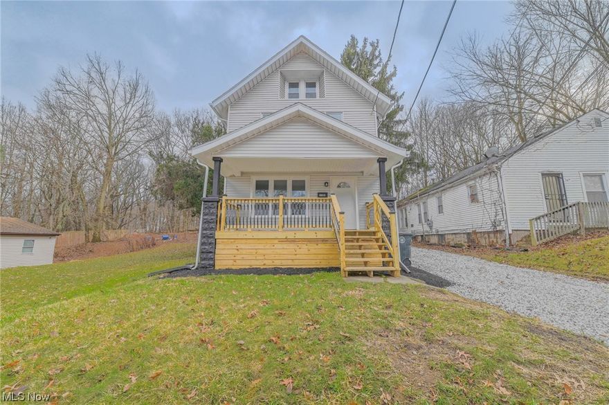 This completely remodeled 3-bed 1 bath home features a finished attic that can be used as a 4th bedroom or additional living space. The home is equipped with brand new laminate floors and carpet throughout, for added comfort. Prepare meals for your family in this updated kitchen, with top-of-the-line appliances. Nice sized fenced in back yard, Located within 5 mins from downtown Akron.  Come take a tour of this amazing home, don't miss the chance to make it yours! B.O.M with no fault of the seller buyer got cold feet after all inspection repairs were made per buyers request.