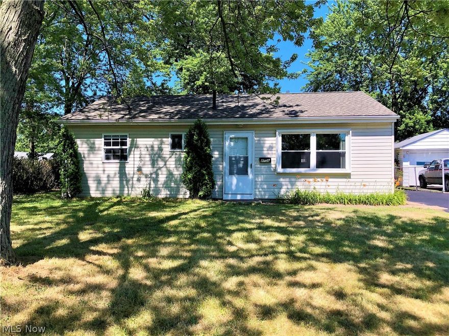 Come and take a look at this three-bedroom, one-bathroom ranch peacefully located in the Homewood neighborhood of Lorain. Whether you are looking to buy a home for yourself, or if you are an investor looking for a turnkey investment property, this one is perfect for both choices. Previously used as a rental property, the owners of this home have refreshed the interior with new paint, carpet, and laminate flooring. This home is MOVE-IN READY! New roof was installed in 2019. 
 Freshly paved driveway!  Hurry and schedule a showing today so you don't miss out on this great opportunity!!