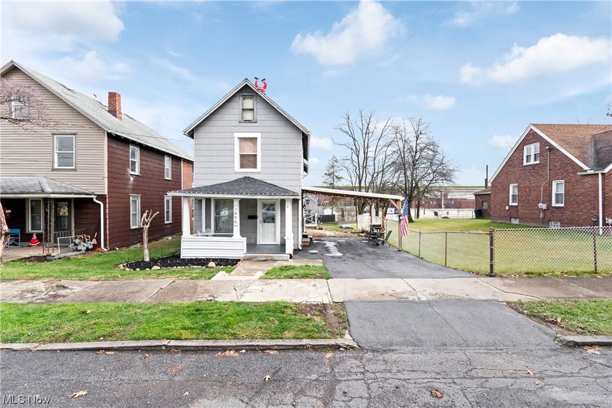 Your opportunity to own a home at a great value! With a little bit of work this one is ready for it's new owner. Entering off your front porch you are welcomed to a large living room with lots of space that flows into an oversized eat in kitchen. The kitchen features a perfectly placed island, tiled backsplash and all the cabinet and counter space you need! Upstairs you'll love the new flooring and size of the two bedrooms with a full bathroom. Downstairs offers lots of storage with the furnace getting a new blower 2 years ago and a newer hot water heater. Outside you'll appreciate not scrapping snow off your windows with the added car port and 1 car garage. Newer roof in last 3 years. This home has everything you need at a great price so schedule your showing today!