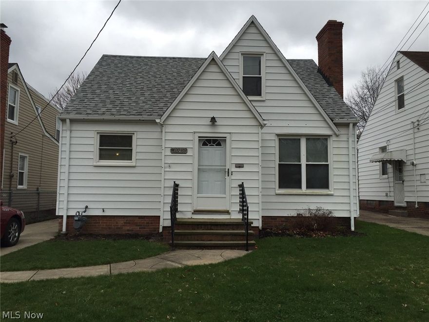 Recently renovated 3 bedroom bungalow! First floor features living room with hardwood flooring and wood-burning fireplace. Updated kitchen has tile flooring, stainless steel appliances, granite counter tops and maple cabinets. Two bedrooms with hardwood flooring and full updated bathroom also on the first floor. Second floor features large master bedroom with walk-in closet. Recreation room in basement with pergo flooring, second fireplace, second updated full bathroom. Laundry room with washer and dryer and workshop also in basement. Home has newer breaker box, newer vinyl windows, newer roof, and 1 car garage. Call today for your private showing!