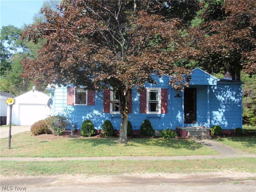 Offered at public auction on site on Monday, November 23, 2015 at 6 PM. A well maintained bungalow located in the village of Malvern is exceptionally clean and ready to move into. If you are looking for your first home or you are looking to downsize, come check out this home. All windows have been replaced in this aluminum clad home with a newer roof. The kitchen  has a smaller eat-in area. The dining/living room combination has an L shape with a gas brick fireplace. There are 2 bedrooms, but the second bedroom has been modified to move the washer and dryer to the first floor. This home has a central vacuum system. The basement contains a full bath, washer and dryer hookups, a workshop and plenty of storage. The one car unattached garage has an opener and the outside storage shed has a workshop and plenty of room for storing your outside tools. Call or text me today for a private showing. Call for auction terms.