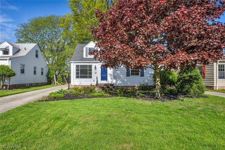 Welcome to this fully remodeled 3-bedroom, 2-bath bungalow located in the heart of Parma, offering the perfect blend of modern updates, functional living space, and move-in-ready convenience. As you step inside, you are welcomed by a bright and open layout featuring brand new flooring, all new interior doors, modern light fixtures, and professionally painted interior. The spacious living room flows seamlessly into the dining area and beautifully remodeled kitchen with lots of natural light. The stunning new kitchen features updated cabinetry, stylish countertops, modern hardware, and plenty of workspace. The main floor offers two generously sized bedrooms and a fully remodeled full bathroom with modern finishes and fixtures. Upstairs, you will find a large private third bedroom with additional flex space, perfect for a primary suite, office, or sitting area. The finished basement adds even more living space and includes a second full bathroom and a bar, making it ideal for a recreation room, guest space, home gym, or potential in-law setup. Outside, enjoy the brand-new back porch overlooking the backyard, along with a spacious 2-car garage for added storage and convenience. Located at 7198 Greenleaf Ave in Parma, this home offers easy access to shopping, restaurants, parks, schools, and major highways including I-480 and I-71, making commuting simple. Nearby amenities include The Shoppes at Parma, Ridgewood Golf Course, Big Creek Reservation, and a variety of local dining and entertainment options. This fully updated home combines modern finishes, a functional layout, and an excellent location, schedule your showing today!