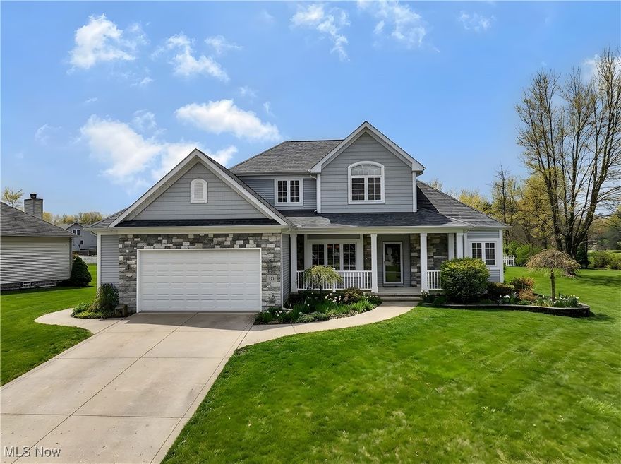 Welcome home to this spectacular 4-bedroom colonial perfectly situated in a quaint development  in Madison Village. This property offers the ultimate blend of comfort, convenience, and luxury, boasting over 2,900 square feet of finished living space.

The main floor is designed for effortless living and entertaining. Enjoy a bright, open feel with a vaulted great room featuring a cozy fireplace. The heart of the home is the large eat-in kitchen, showcasing beautiful granite countertops, ceramic tile floors (2016), and newer stainless steel appliances (2018), all included with the sale.

A highly sought-after feature is the main-floor master suite, a private retreat complete with vaulted ceilings and recent updates in master bath including a quartz countertop and new fixtures (2023).

The lower level is a true highlight: a fully finished 12-course basement that serves as a great family entertainment space, featuring a kitchenette, built-in bar, full bathroom and an open area currently set up as a home theater.

Recent updates also include a Pella sliding glass door & window (2020), overhead garage door (2017), garage man door (2023), laundry room remodel (2016), and new pantry door (2023), all which provide complete peace of mind. The beautifully landscaped exterior boasts a welcoming front porch, a lovely yard and a wonderful private oasis.

Don't miss the chance to own this turnkey gem! Schedule your private tour today.