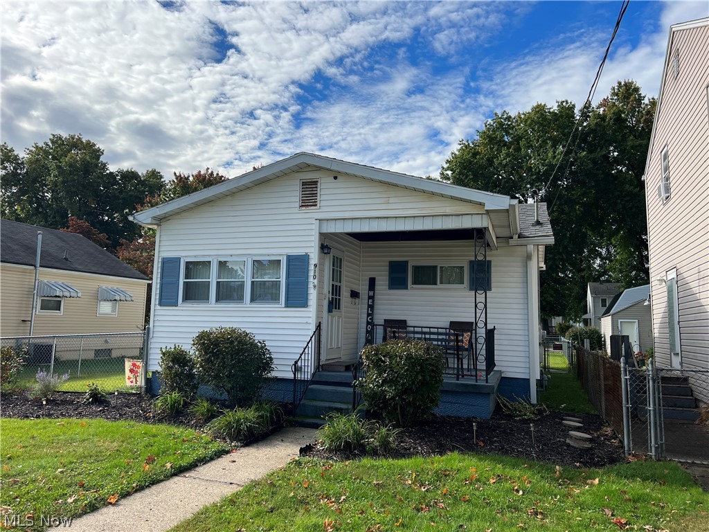 ONE floor Living! This move in ready Ranch has been well maintained with many new updates. 3 Bedroom 1 bath, would be perfect for 1st time home buyer or someone ready to downsize. Newer flooring, HVAC as well as Updated kitchen and bath. Home also offers a nice sun room that can be enjoyed year around. Fenced in back yard. Garage with alley access.