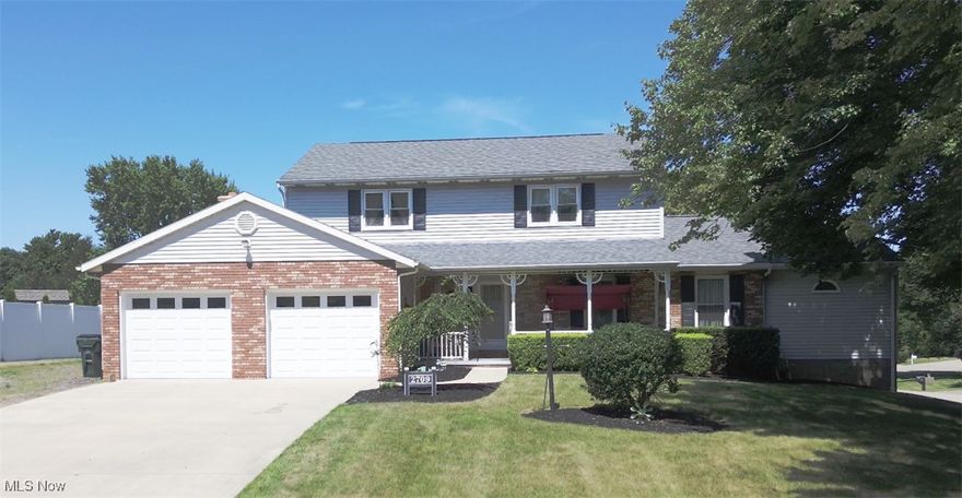 This beautiful home boasts an open-concept design, an abundance of natural light, on a large lot that is tucked away in a charming neighborhood. It also offers a rare and versatile layout featuring two master/primary suites: one on the main level and one upstairs making it perfect for multigenerational living or an in-law suite. 
The stunning kitchen is both functional and fashionable, offering two pantry closets for ample storage. If that is not enough, it has first-floor laundry and mud room. 
Downstairs, you'll find a full walk-out basement just waiting to be finished, offering endless possibilities for extra living space, recreation, or storage.
Upstairs, the 4 generously sized bedrooms and beautifully appointed bathrooms provide comfort and style throughout. This lovingly maintained home is move-in ready and perfect for both everyday living and entertaining in North Canton City Schools.