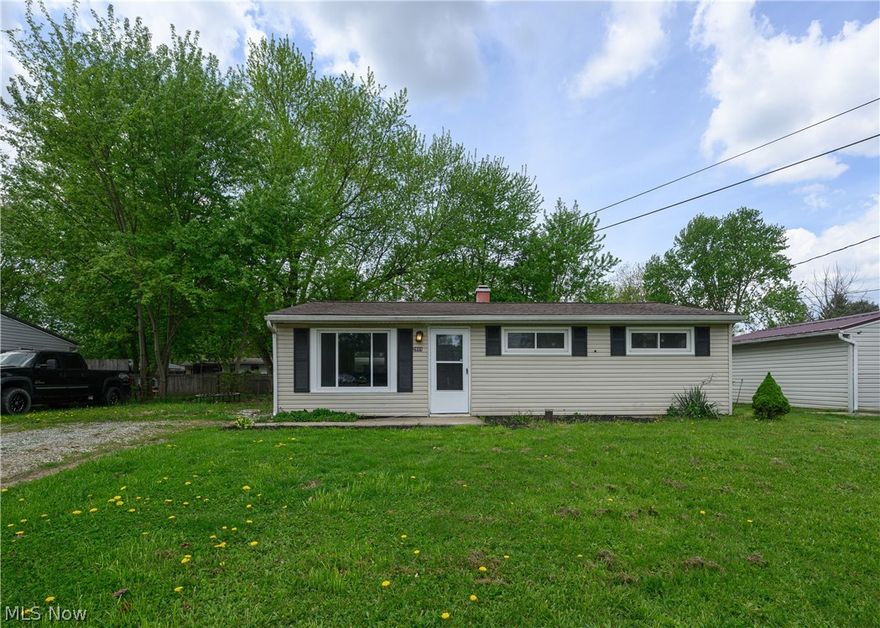Welcome to this well-maintained home, tucked into a quiet neighborhood, just minutes from convenient access to OH-14. Whether you're a first-time buyer, downsizing, or looking for a low-maintenance investment, this property offers a strong foundation with major updates already in place.

Big-ticket improvements bring peace of mind, including a newer roof, newer windows, and all major appliances under 10 years old. A new well pump installed last year adds even more confidence in the home's core systems, allowing you to focus on making the space your own.

Situated on a .25-acre lot, the property features a fully fenced backyard, perfect for pets, outdoor entertaining, or simply enjoying a private outdoor space.

Inside, the home offers a functional layout with the opportunity to add your personal touch! Just a bit of fresh paint can easily transform the space to match your style.

Located near river access and set just off the main road, you'll enjoy a balance of privacy and convenience with quick connectivity to surrounding areas.

A solid home with key updates already handled-ready for its next owner to make it their own!