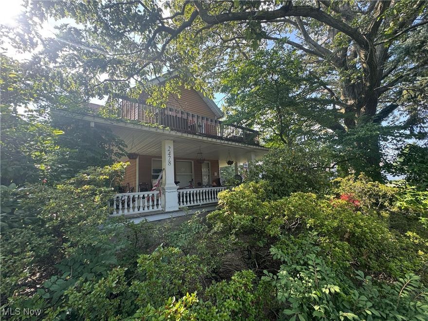 A Landmark Farm House in Beachwood with Wrap Around Porch and 3 Car Detached Garage. Set back from street on almost Half Acre lot with mature trees. Spacious main rooms throughout with additional Living Suite in lower level. Large eat-in Kitchen with Pantry. Farm Home was built In 1910. Very unique for the area. Great opportunity for renovation/restoration or possible tear down.