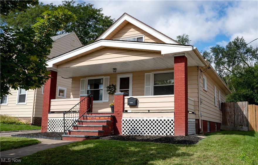 Welcome home to this charming 3-bedroom, 1-bath Cape Cod in Old Brooklyn! Featuring a freshly updated interior, this home offers a nice sized kitchen with brand-new LTV flooring, five new windows, and fresh paint throughout. The remodeled bathroom boasts a walk-in shower for modern convenience. The main floor includes a living room, dining room, kitchen, full bath, and two bedrooms, with an additional bedroom upstairs. Laundry is located in the unfinished basement (washer and dryer stay). Relax on the inviting front porch or enjoy the backyard with a 1-car detached garage. Recent updates include a newer water heater (2020).
Conveniently located near I-480, shopping, and local amenities, this home is move-in ready and waiting for its next owner!