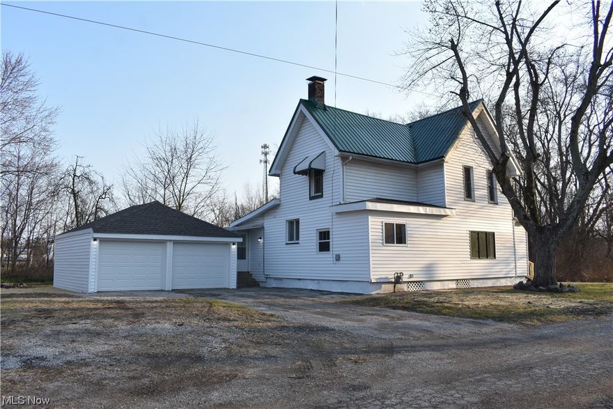 Take a look at this nicely updated, fully remodeled home in Ashtabula. This is a 4 bedroom, 1 and a half bathroom, colonial style on an oversized lot with additional land available. Boasting approximately 1800 Sq Ft, a 1st floor Primary Bedroom with attached private ½ bath, a large eat-in kitchen and 3 more bedrooms upstairs, this is move-in-ready & just waiting for you! Additional features include 1st floor laundry/mud room combination, 1st floor full bathroom, bonus room/office on 1st floor, full basement with workbench and root cellar, and a 2 car garage! Don’t miss out on these updates, this house has been renovated from top to bottom with new flooring throughout (feb ’24), a high efficiency gas furnace and duct work, all newer kitchen cabinets, granite countertops, all bathroom vanities and fixtures, light fixtures, paint & trim throughout. Plumbing has been replaced, the electric box has been updated (100AMP service) & some wiring throughout added/updated. The majority of the windows are newer as well, and the home has vinyl siding, a metal roof on the upper portion, and just recently replaced lower roofs and newer gutters to boot! Don’t miss out – see this one today!