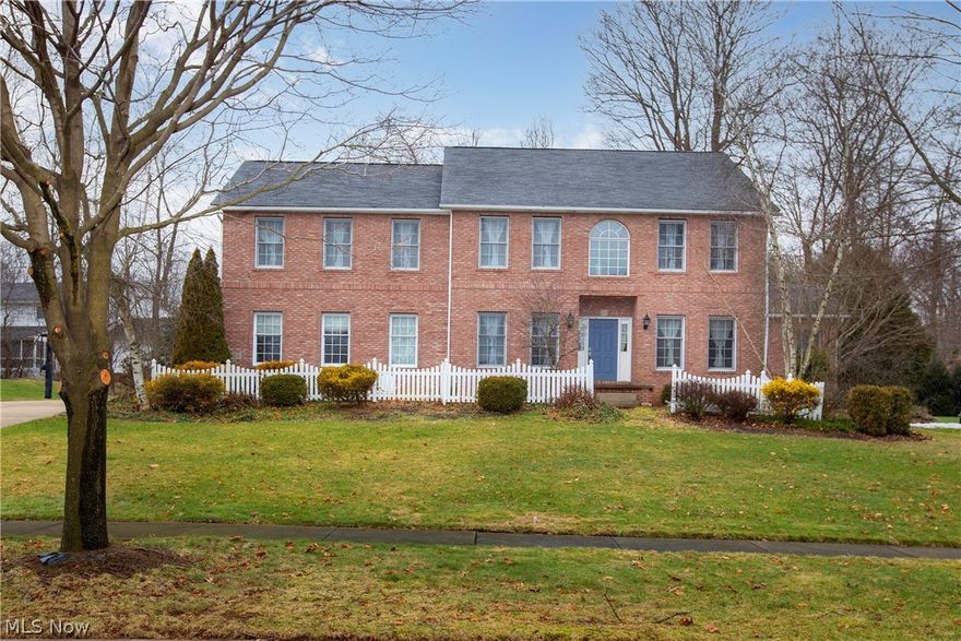 Welcome to your new home! You will love this spacious colonial with room for everything!  with an office, eat in kitchen and dining room, living room and a grand high ceiling family room! The large kitchen has tons of cabinet and counter space. A first floor laundry room rounds out the first story.  Upstairs features 3 generous bedrooms and the magnificent owners suite with updated master bathroom that connects to a huge walk in closet plus an additional laundry room!  
A side load generously sized 3 car garage keeps the curb appeal high, with the 3rd bay heated and currently set up as a supplemental kitchen for game days, parties, etc. 
Located on a dead-end street in a highly desirable neighborhood with a wooded yard and close to shopping, restaurants and within easy distance to freeways. You have to see to appreciate how this home just keeps going and going!  
Schedule your appointment now- this is an amazing opportunity in a fantastic location!