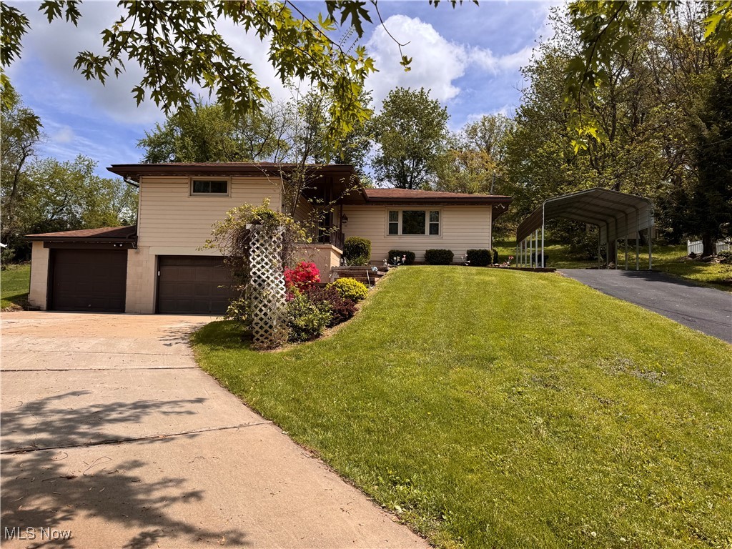 Immaculately Maintained & Move-In Ready in Pleasant Hills Area!
Welcome to this pristine, lovingly cared-for 3-bedroom, 2-bath ranch nestled in the highly sought-after Pleasant Hills neighborhood. From top to bottom, this home shines with meticulous upkeep and thoughtful updates, making it truly turn-key and ready for its next proud owner. Step inside and you'll immediately notice the spotless interior and attention to detail throughout. The open floor plan is warm and inviting, highlighted by a beautifully updated kitchen featuring rich hardwood cabinets, elegant stone tile, and nearly new KitchenAid appliances. (Gas line in place if you prefer gas cooking.) It’s the perfect space for entertaining or enjoying everyday meals in comfort and style. Finished basement offers additional clean, cozy living space complete with a full bathroom, generous storage, and a charming wood-burning fireplace. It also provides direct access to the attached garages—both neat and well-organized. This home offers comfort year-round with three heating sources, including a recently installed high-efficiency gas furnace, a wood-burning stove, and an outdoor wood boiler—each system maintained with great care. Outdoors, the attention to maintenance continues. Enjoy a newly paved driveway, abundant garage space, RV parking pad, and a sharp, customizable Govee exterior lighting system that adds flair year-round. The property also features a professionally installed gray water/waste cleanout connected to a newer, well-maintained septic system—everything thoughtfully designed for convenience and peace of mind. Situated on a spacious 0.39-acre lot in a quiet, friendly neighborhood known for its curb appeal and well-kept homes, this property offers ample room for gardening, recreation, or enjoying a backyard barbeque. With numerous recent updates and improvements (ask for the full list!), this immaculate, move-in-ready gem is a rare find. Don’t miss your chance—schedule your showing today!