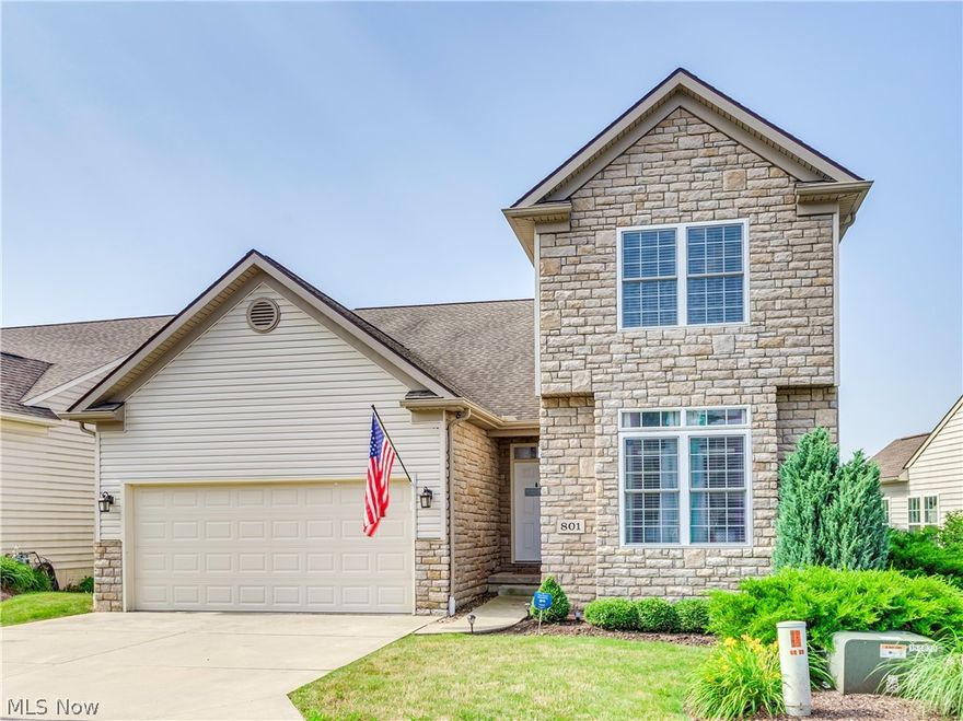 Relax in this wonderful lake front home! If space is what your looking for...look no more. As you enter the home you will notice the open floor plan and the floor to ceiling windows. The great room has cathedral ceilings and over looks the lake. The gas fireplace is situated in the corner to add to the ambiance. The open eat in kitchen and bar has double ovens and stainless steel appliances. You will enjoy the bright sunroom that also has lake views. The sliders lead to the deck and your private oasis. There is a first floor master with en suite. The master bath has double sinks, a garden tub and a walk in closet. There is a second bedroom and a half bath on the main level as well. On the second level is a bedroom and full bath. The full bath has a garden tub, a walk in closet, double sinks and a bidet. There is also a loft/office area that has amazing views. The lower level is a walkout to the lake. They have added a bedroom and a full bath for guests. There is also a very spacious re