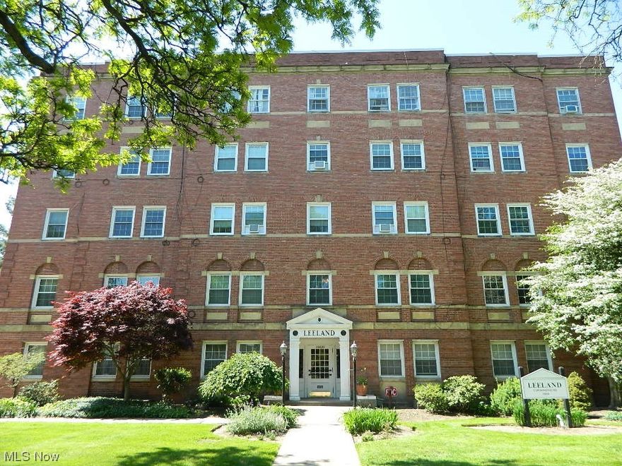Welcome to the prestigious Shaker Heights, Ohio, where this five-story brick condo building stands as a symbol of timeless elegance. As you approach, you'll notice the grandeur of the architecture, showcasing the sophistication of the neighborhood. This particular unit offers a cozy yet spacious one-bedroom layout, perfect for comfortable living. The highlight of the unit is the generously sized "L" shaped living and dining room combination, providing ample space for entertaining and relaxation. The hardwood floors add a touch of warmth and character to the space. The original, well-maintained bathroom awaits your personal touch, offering a blank canvas for your desired upgrades. Off-street and garage parking options ensure convenience and security for residents and their vehicles. One of the remarkable features of this condo is the management fee that includes utilities, adding ease and simplicity to your monthly expenses. Imagine the freedom of not worrying about separate bills for e