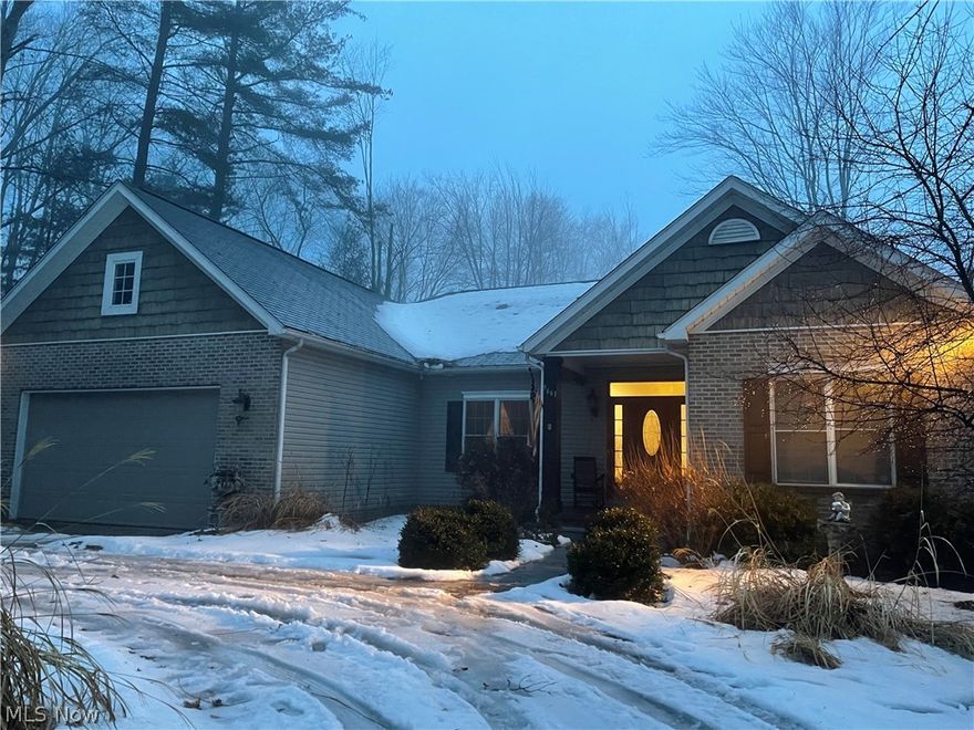 Bring your designer and make this beautiful Berlin Lake front home your own. Open floor plan, with a first floor laundry. Impressive master bedroom with huge walk in closets. Second full kitchen downstairs with additional bedrooms and your very own personal theater room. Enjoy your morning coffee looking out at the lake every single day!