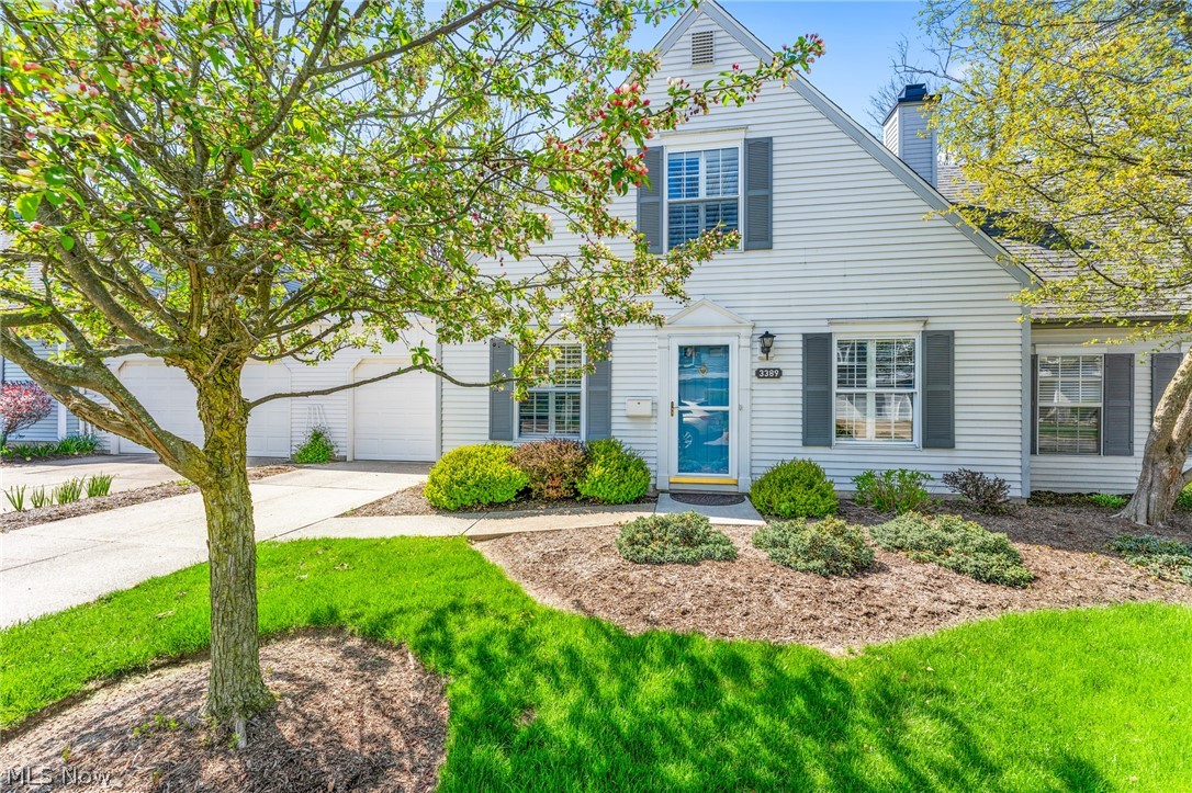 This charming condo in desirable Brookpoint Village has been maintained in excellence. Beautiful hardwood floors flow from the entrance and through the formal living and dining rooms. Impressive kitchen with natural wood cabinets, granite counters, tile back splash, black appliances and porcelain tile floors. Step out of the sliders onto the large deck porch to enjoy this premium location overlooking the wooded park-like setting. A first floor bedroom with full bath plus two spacious bedrooms and a full bath on the second floor. Improvements since 2012 include windows, HVAC,and appliances.