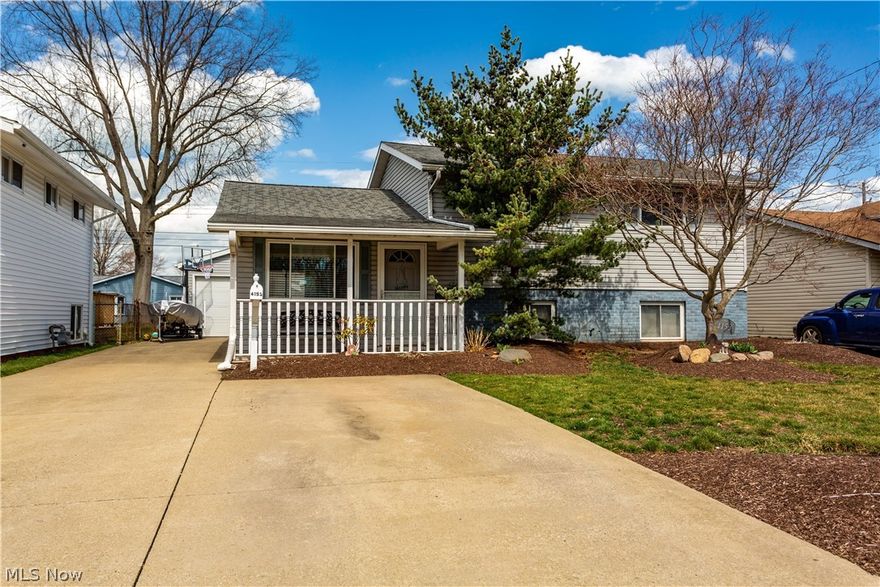 Here is the perfect home for your young family!  This property has been beautifully kept and cared for.  You are within walking distance to parks, playgrounds, schools, and Lake Erie swimming and fishing.  Two upstairs bedrooms were combined to create one large master bed, and a third bedroom was built in the basement level of the split.  A large walk-in attic can be converted into a fourth bedroom.  This house is laid out to create the most amount of elbow room within the available square footage.  The property has a sprinkler system to keep your landscape looking great.  Great homes like this don’t last long.  Book your showing today!!!