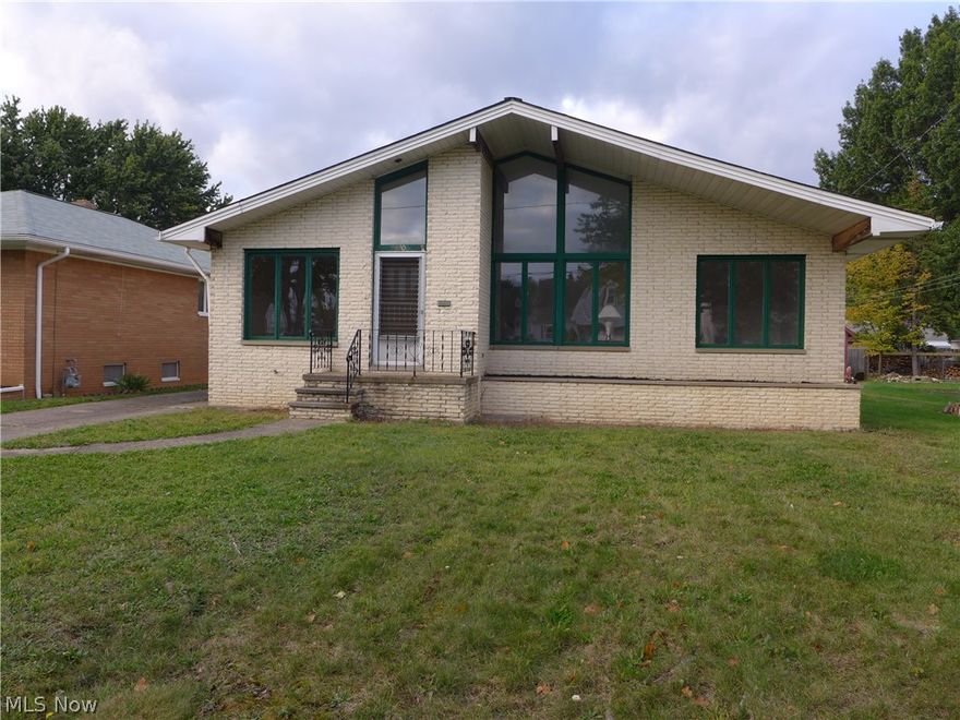 Estate Sale * Unique in Design This White Brick 3 Bedroom 2 Bath Ranch Is Ready For You To Add Your Personal Touches * Living Room With Cathedral Ceilings And Floor To Ceiling Windows * Formal Dining Room * Large Eat-in Kitchen * Finished Basement Includes A Family Room With A Wet Bar * Oversized 2 Car Garage * Not Your Typical Parma Hts Ranch * Do Not Miss This Opportunity * Call Today To Schedule A Showing * Sold As Is