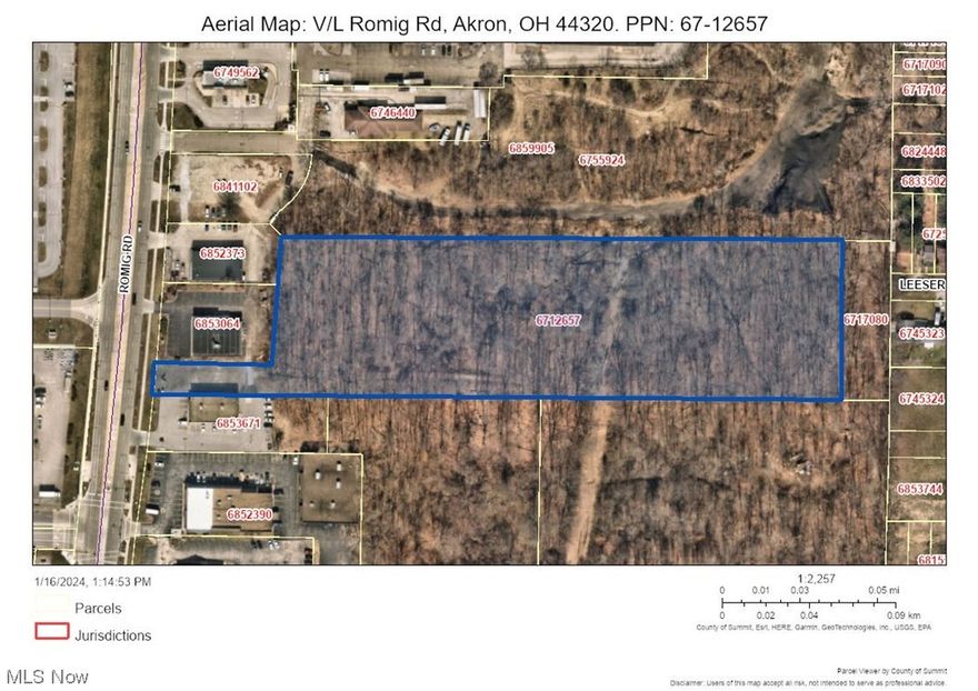 DEVELOPMENT OPPORTUNITY! Approx 5.8 Acres plus an additional (+/-) 13.666 Acres adjacent to the south; giving you a TOTAL of (+/-) 19.466 acres. With Multiple Access points, this property can be used for a single-family or multi-family development. Other Retail Uses can be seen in zoning codes 153.245 & 153.270. Public water and sewer availability. Minutes from I-77 & I-76. Call to schedule your showing today!