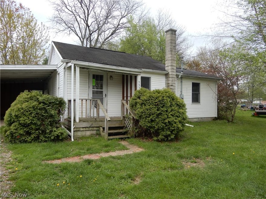 Ranch home with 2 bedrooms, 1 bath close to RTE 42 and HWY 250.  This is a HomePath Fannie Mae property.